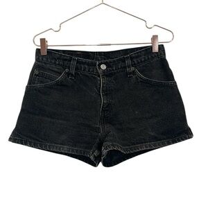 Vintage Levi’s Black SilverTab High Waisted Mom Shorts